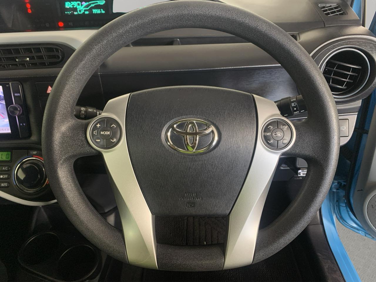 2013 Toyota Aqua S Hatchback HEATED SEATS + REVERSING CAMERA + SMART KEY