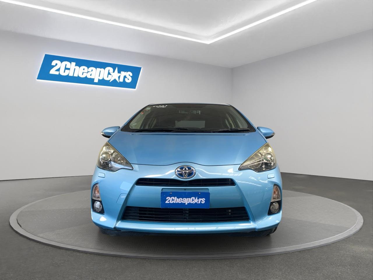 2013 Toyota Aqua S Hatchback HEATED SEATS + REVERSING CAMERA + SMART KEY