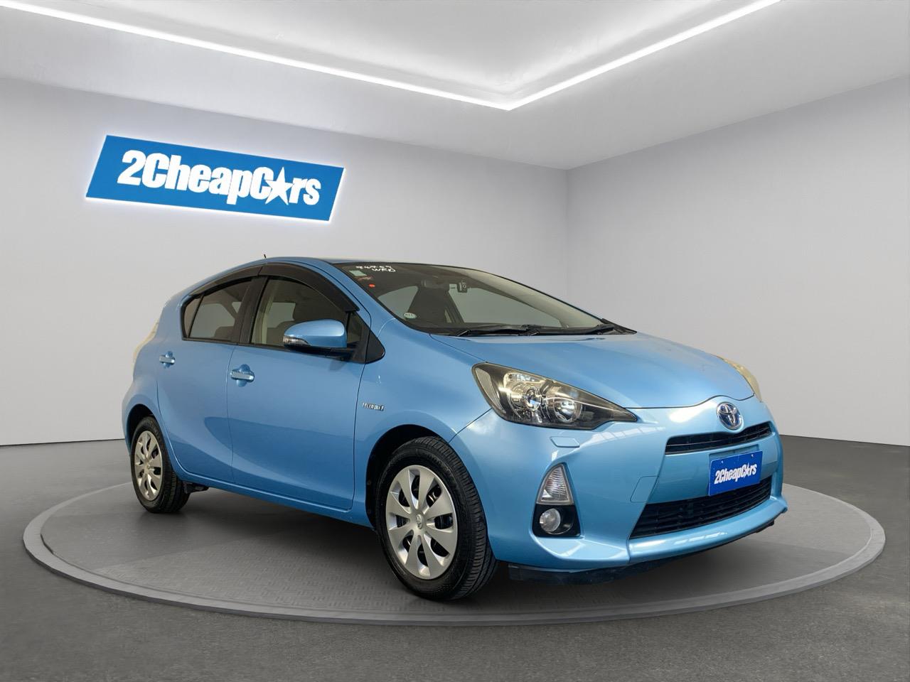 2013 Toyota Aqua S Hatchback HEATED SEATS + REVERSING CAMERA + SMART KEY