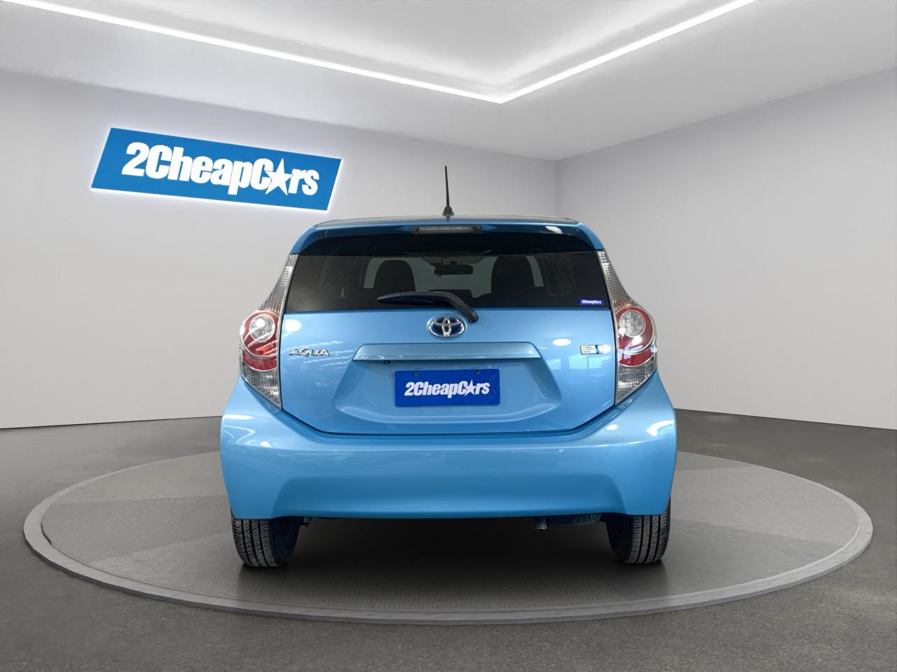 2013 Toyota Aqua S Hatchback HEATED SEATS + REVERSING CAMERA + SMART KEY