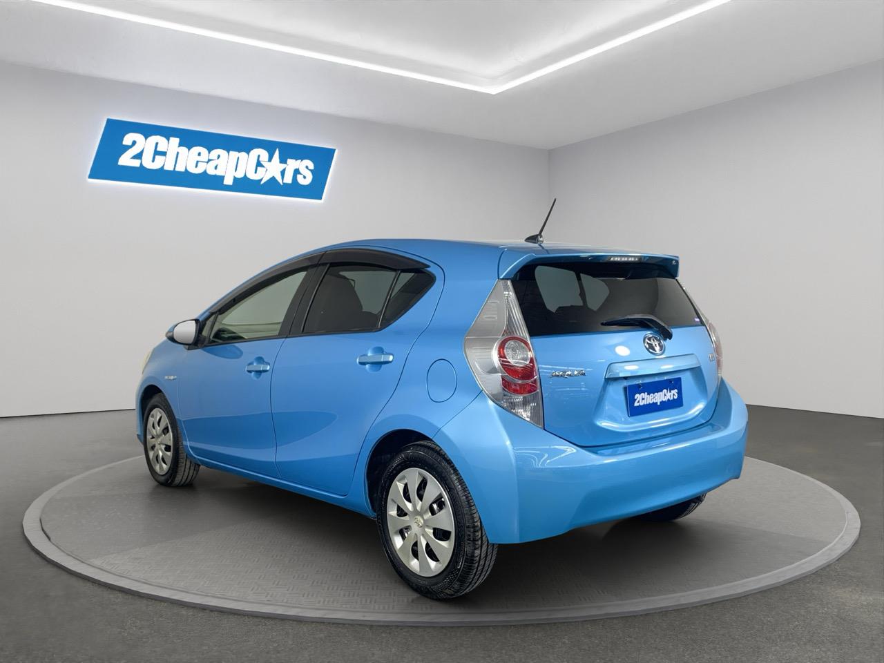 2013 Toyota Aqua S Hatchback HEATED SEATS + REVERSING CAMERA + SMART KEY