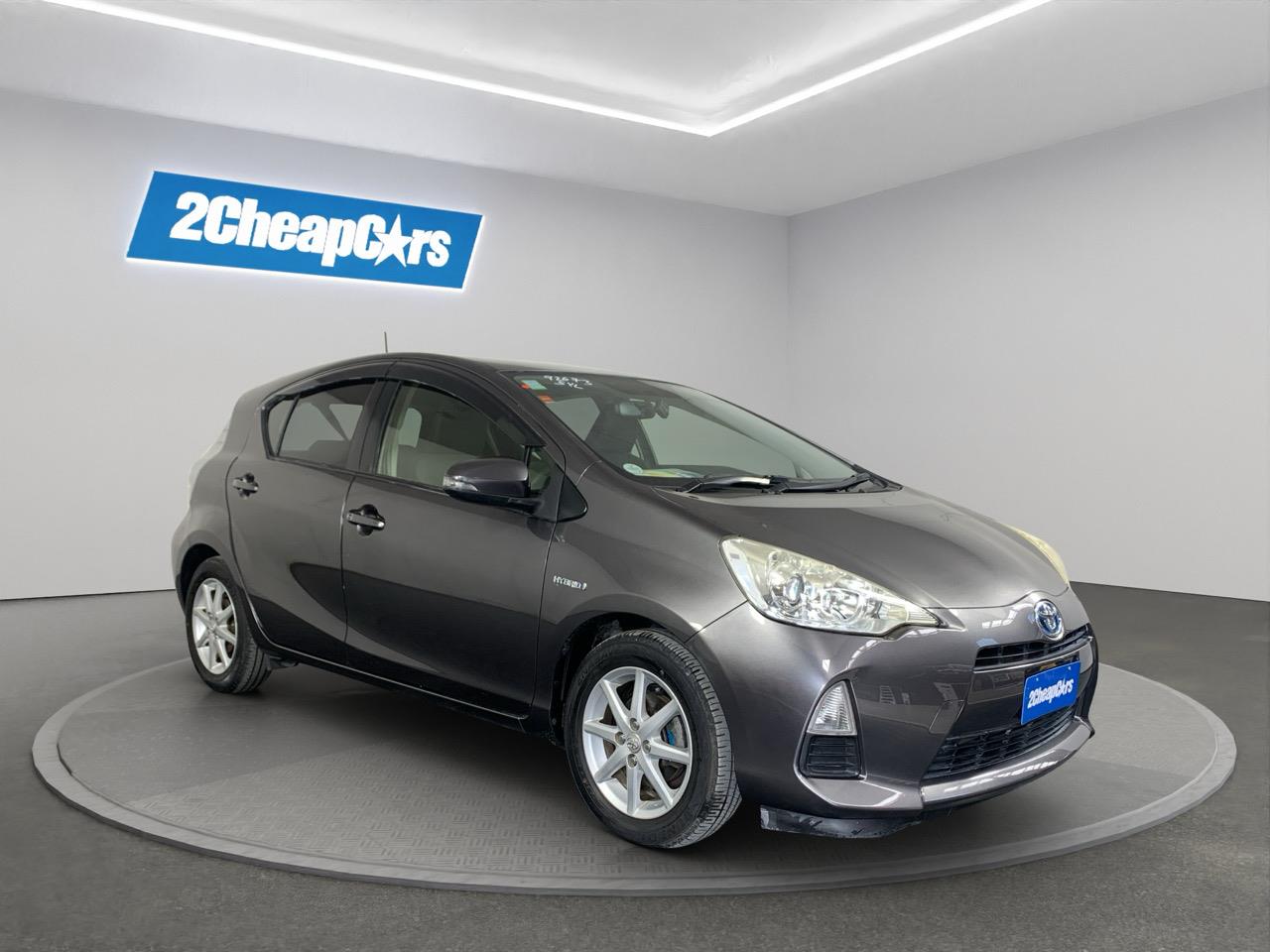 2012 Toyota Aqua S Hatchback PUSH BUTTON START + AUTO LIGHTS + REVERSING CAMERA