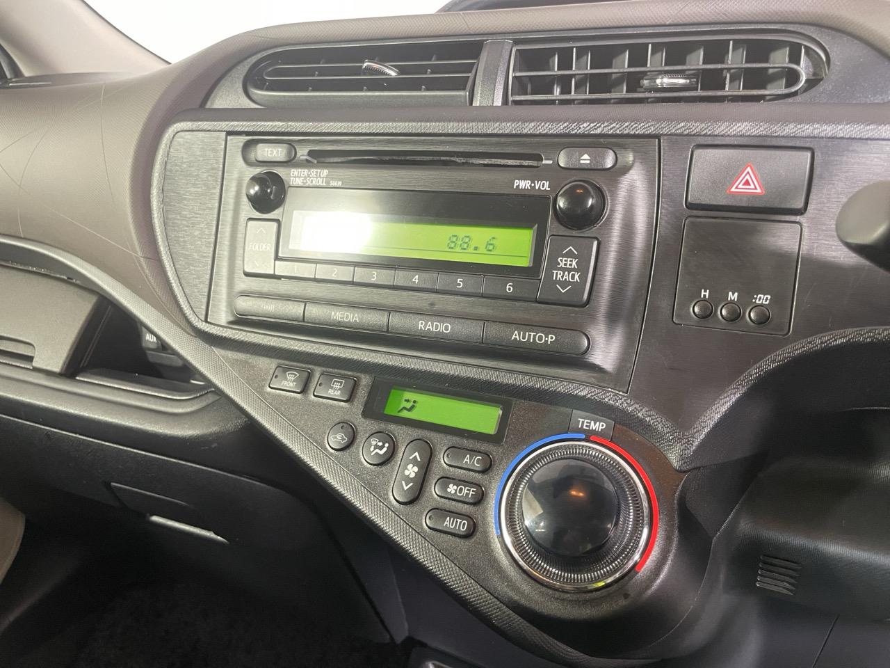 2012 Toyota Aqua G Hatchback HEATED SEATS + AUTO LIGHTS + PUSH START