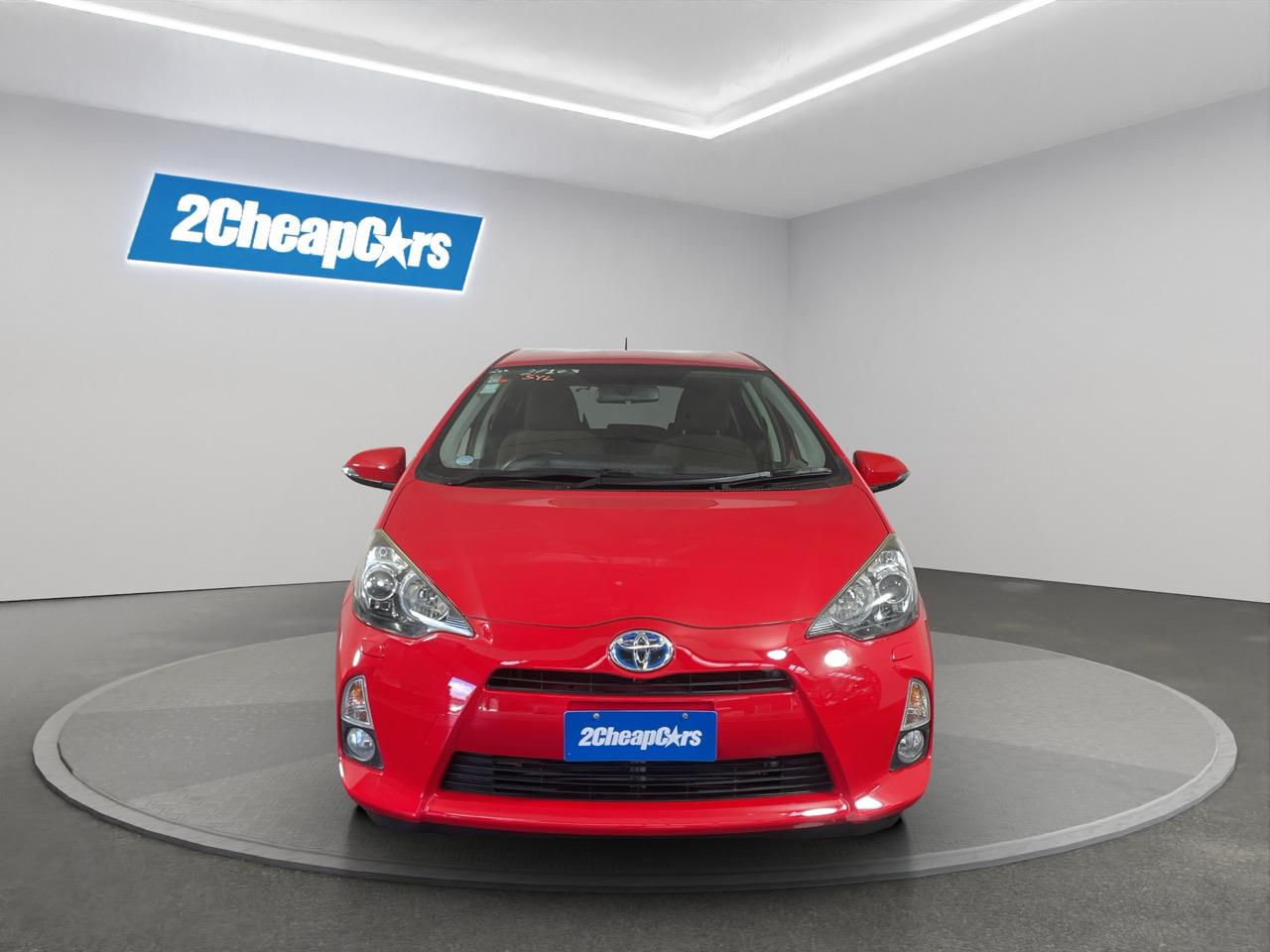 2012 Toyota Aqua G Hatchback HEATED SEATS + AUTO LIGHTS + PUSH START