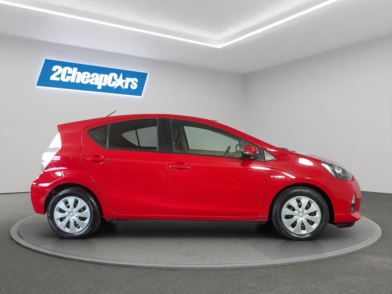 2012 Toyota Aqua G Hatchback HEATED SEATS + AUTO LIGHTS + PUSH START