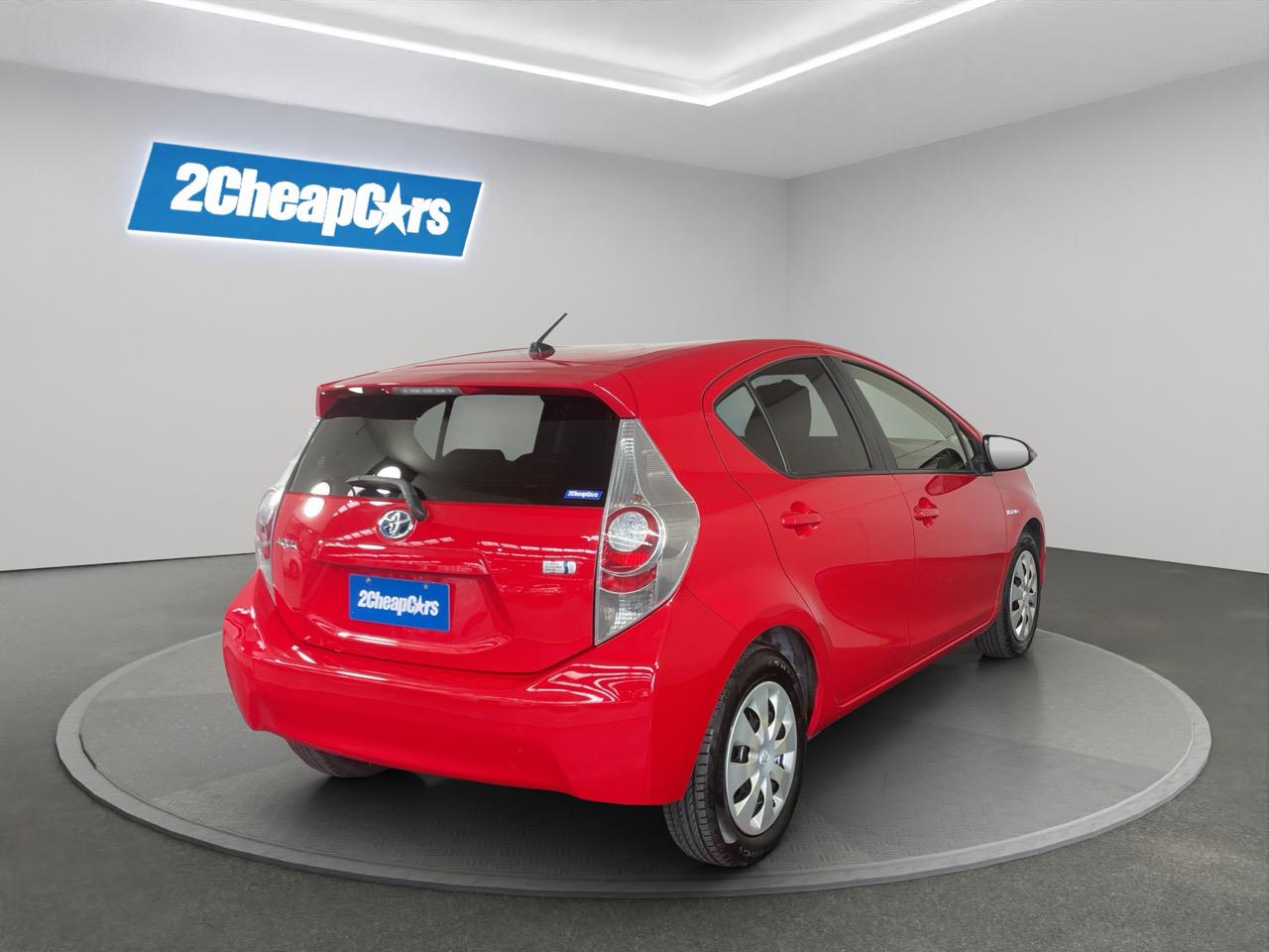 2012 Toyota Aqua G Hatchback HEATED SEATS + AUTO LIGHTS + PUSH START