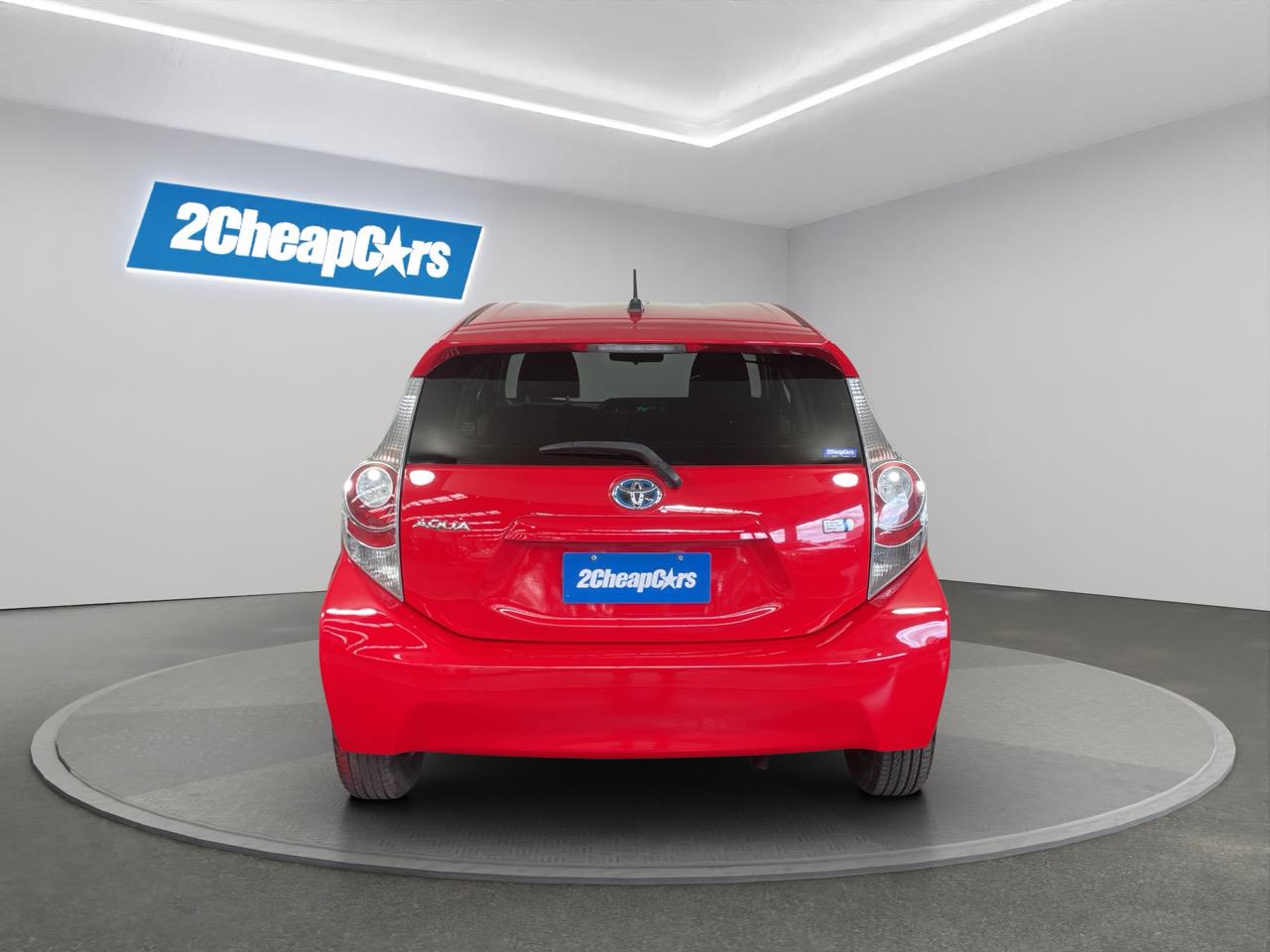 2012 Toyota Aqua G Hatchback HEATED SEATS + AUTO LIGHTS + PUSH START
