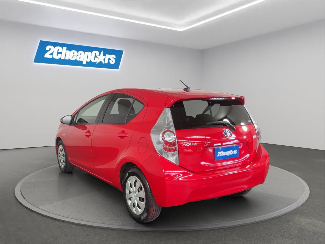 2012 Toyota Aqua G Hatchback HEATED SEATS + AUTO LIGHTS + PUSH START