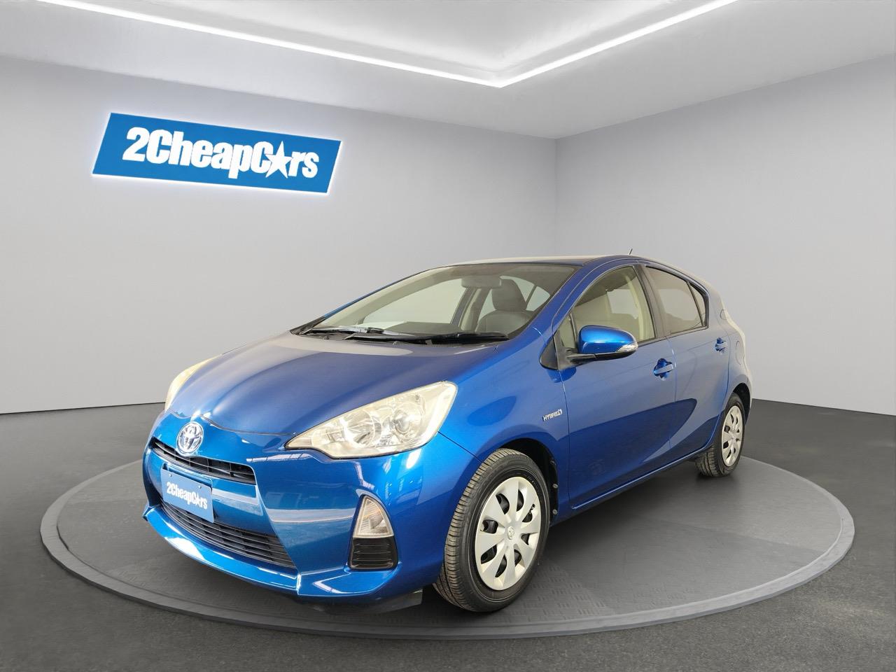 2013 Toyota Aqua G Black Soft leather Hatchback