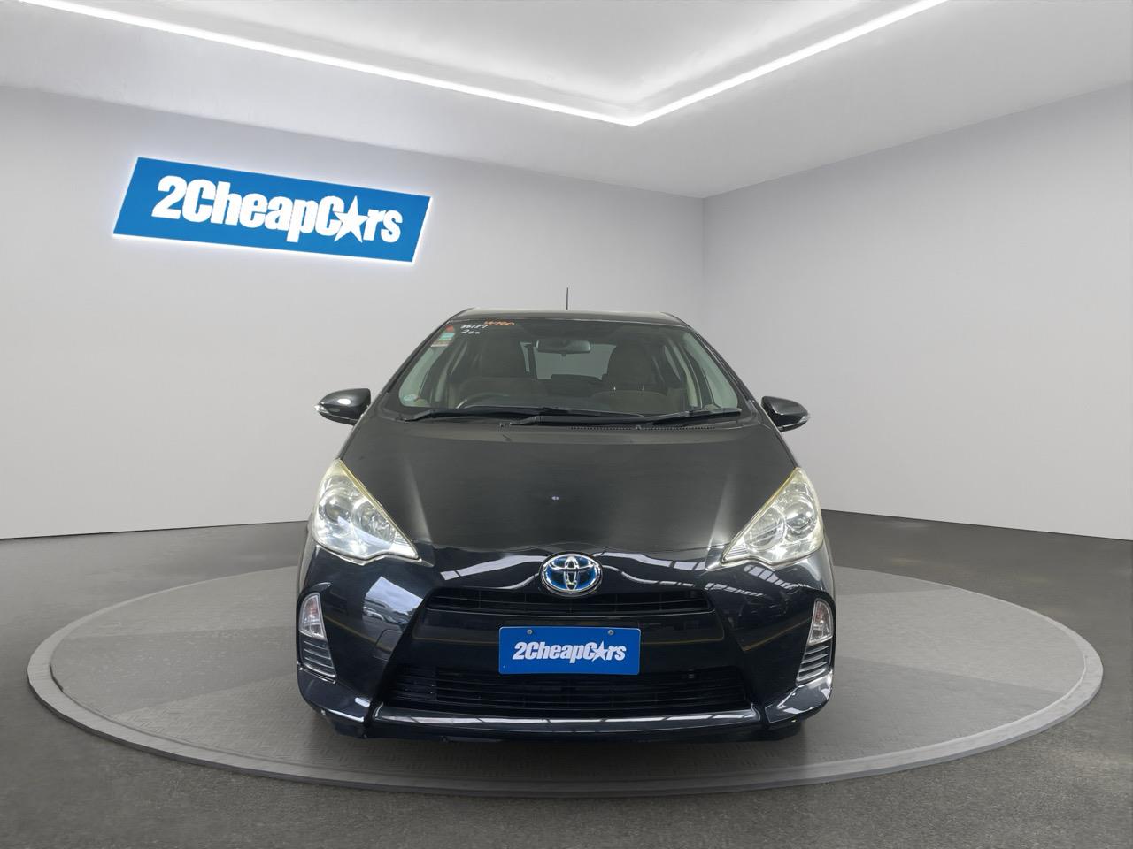 2012 Toyota Aqua G Hatchback HEATED SEATS + REVERSING CAMERA + AUTO LIGHT