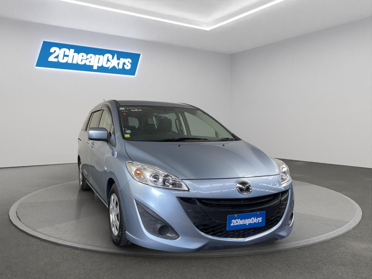 2012 Mazda Premacy 20S Sky Active People Mover LOW KMS + REVERSING CAMERA + POWER SLIDING DOOR