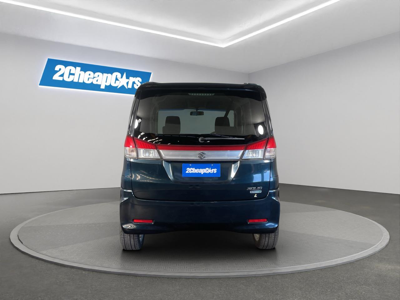 2014 Suzuki Solio S-DJE Hatchback CRUISE CONTROL + ELECTRIC SLIDING DOORS