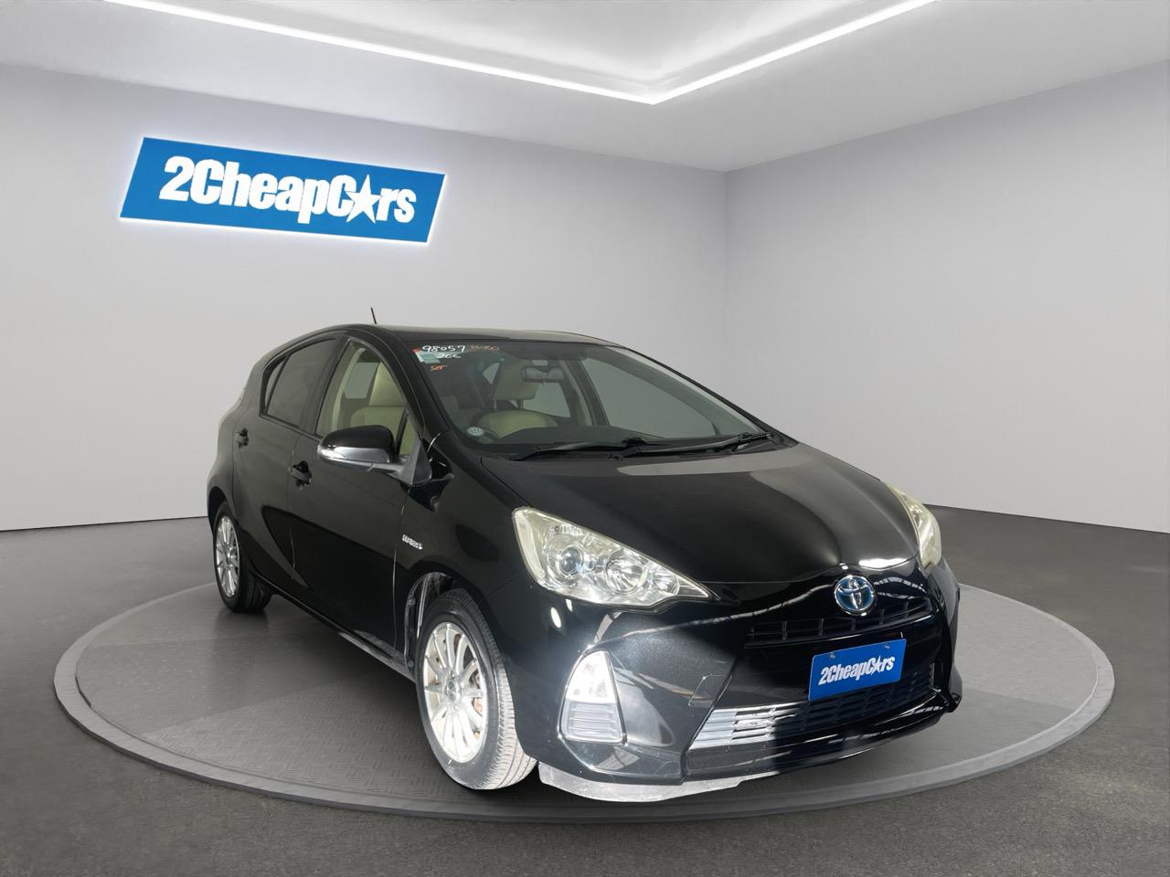 2013 Toyota Aqua G Hatchback AUTO LIGHTS + PUSH BUTTON START