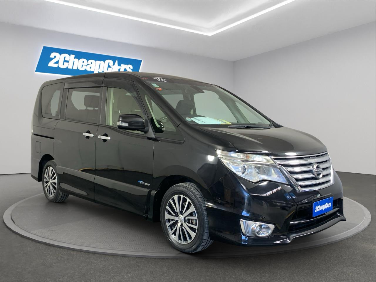 2014 Nissan Serena Hybrid Highway Star People Mover CRUISE CONTROL + POWER SLIDING DOOR + AUTO LIGHTS