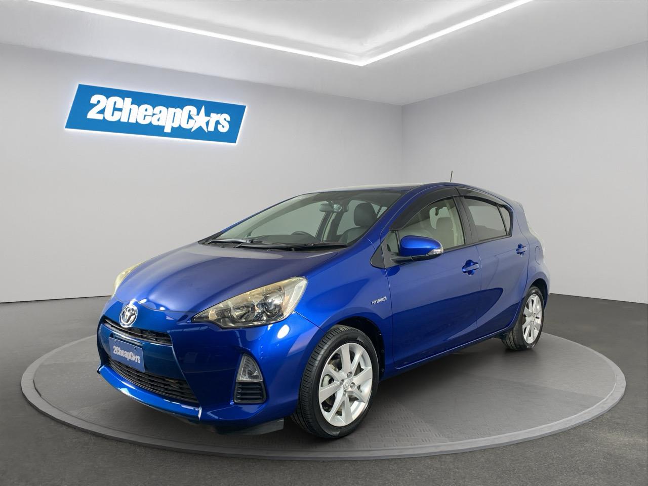2014 Toyota Aqua G Black Soft leather Hatchback