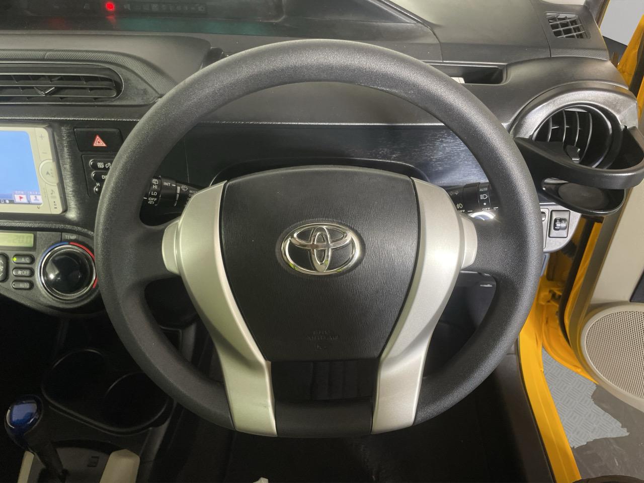 2013 Toyota Aqua S Hatchback HEATED SEATS + AUTO LIGHTS + PUSH START