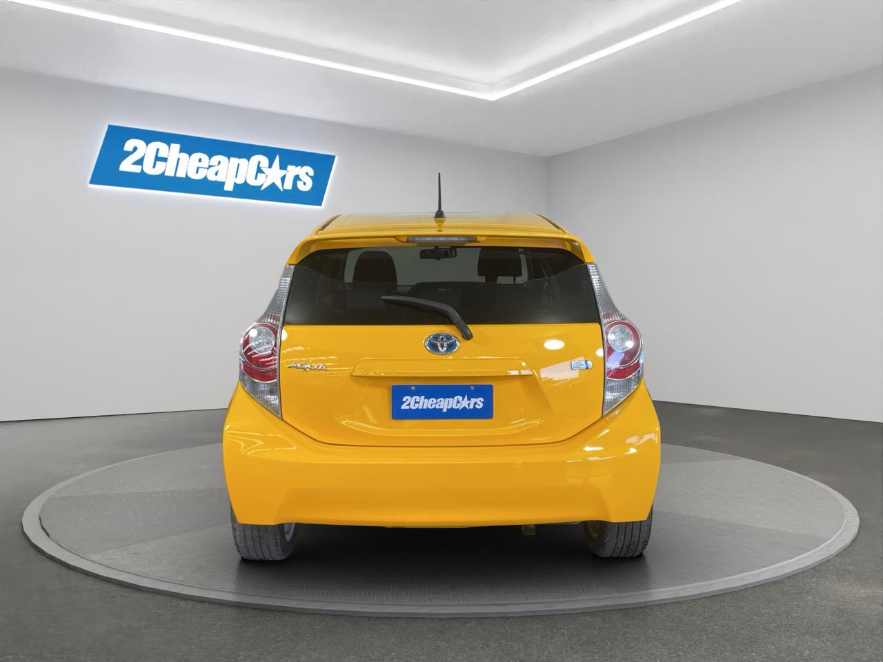 2013 Toyota Aqua S Hatchback HEATED SEATS + AUTO LIGHTS + PUSH START