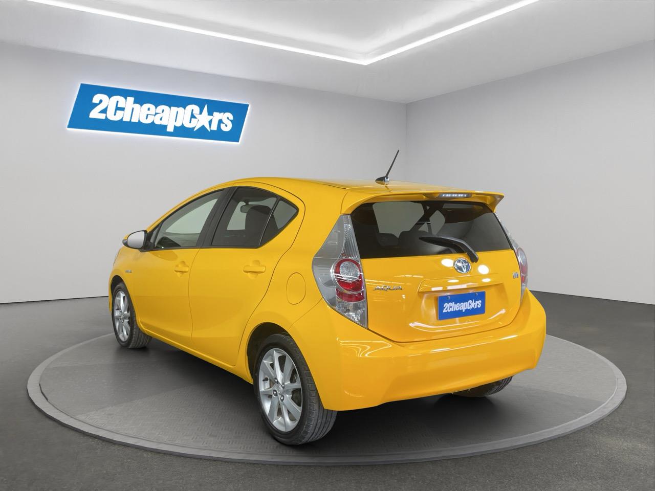 2013 Toyota Aqua S Hatchback HEATED SEATS + AUTO LIGHTS + PUSH START