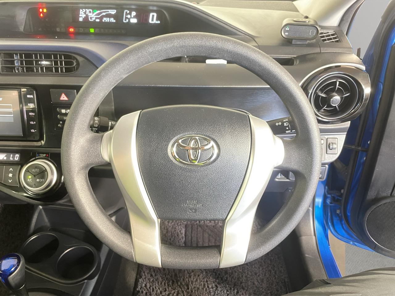 2015 Toyota Aqua Facelift Model S Hatchback LOW KMS + REVERSING CAMERA + PARKING SENSORS