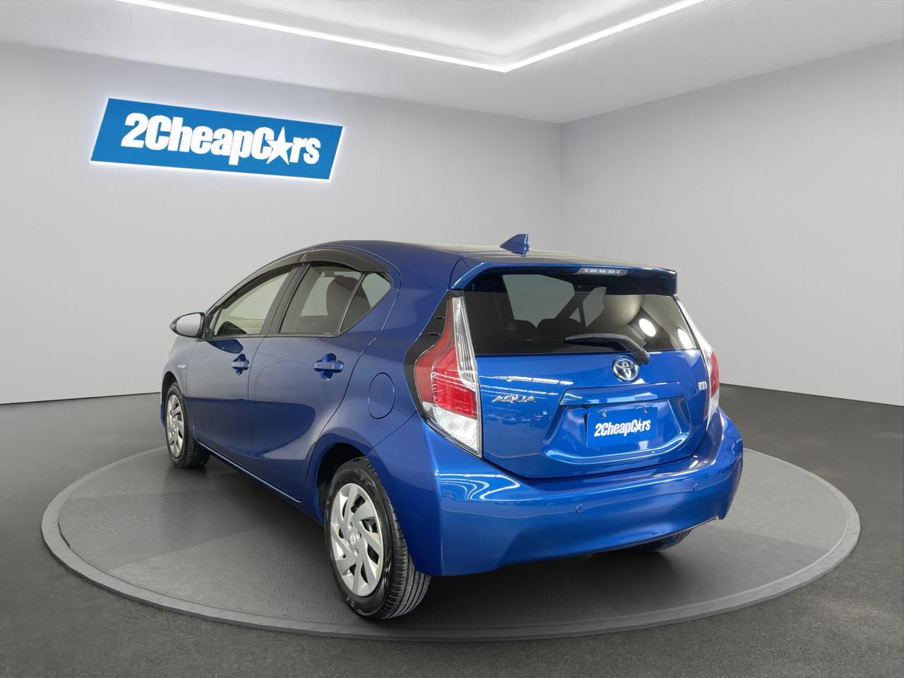 2015 Toyota Aqua Facelift Model S Hatchback LOW KMS + REVERSING CAMERA + PARKING SENSORS