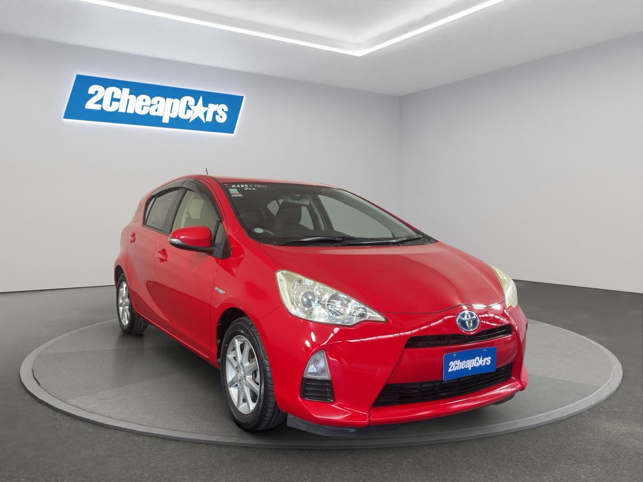 2013 Toyota Aqua S Hatchback REVERSING CAMERA + AUTO LIGHTS + PUSH BUTTON START