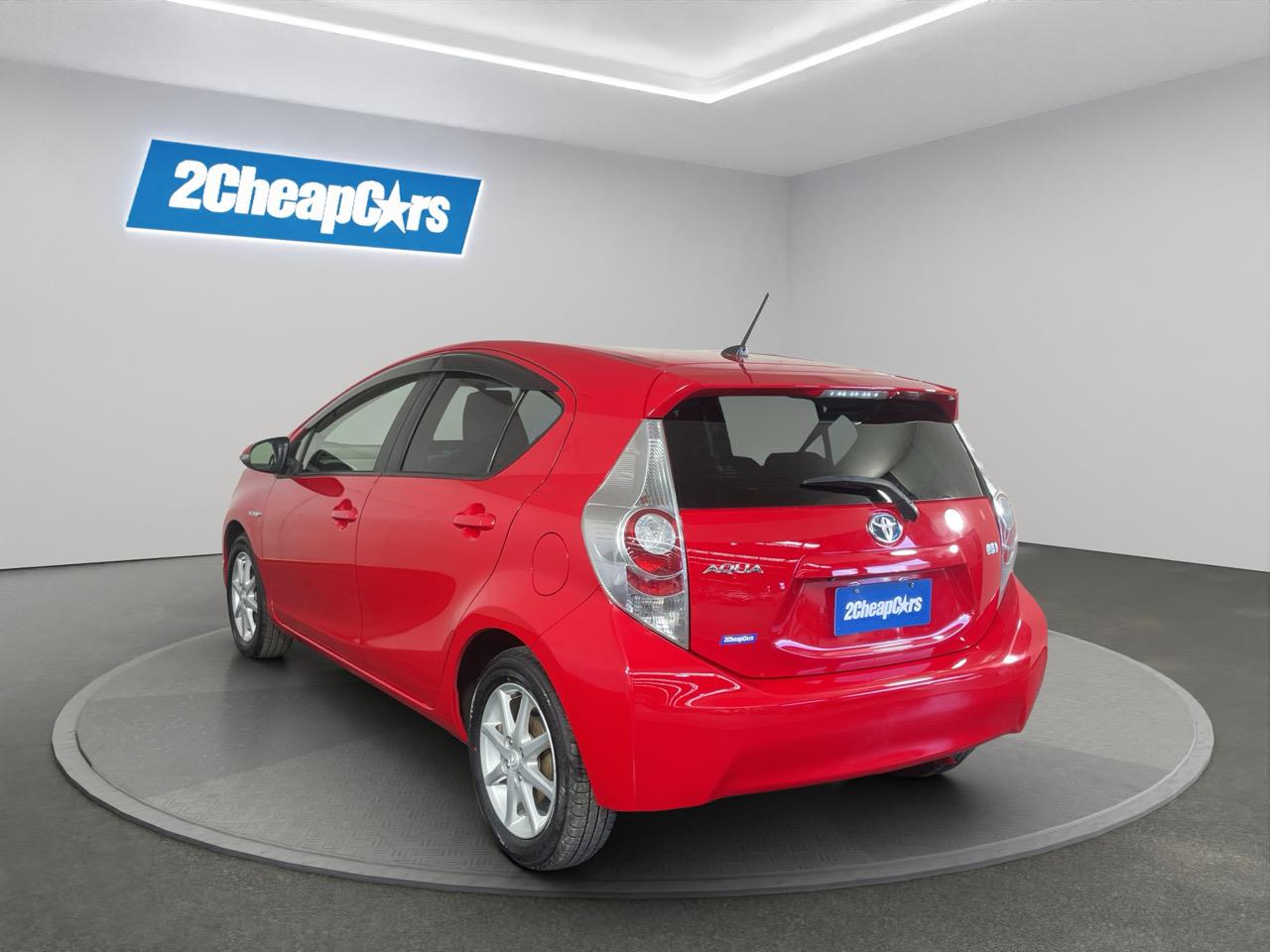 2013 Toyota Aqua S Hatchback REVERSING CAMERA + AUTO LIGHTS + PUSH BUTTON START