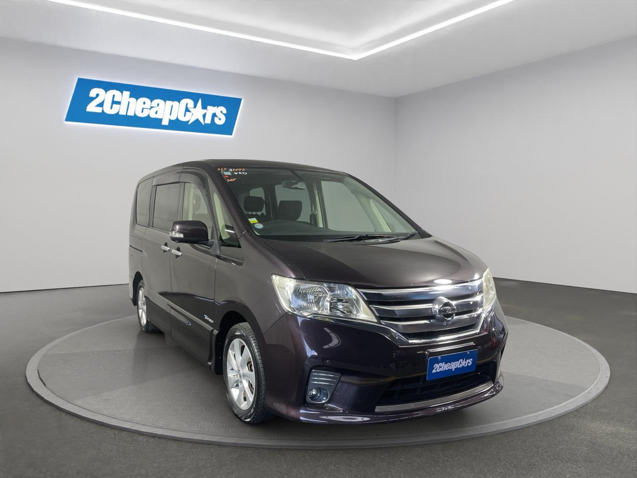2013 Nissan Serena HIGH WAY STAR S-HV People Mover 360 DEGREE CAMERA + PARKING SENSORS 