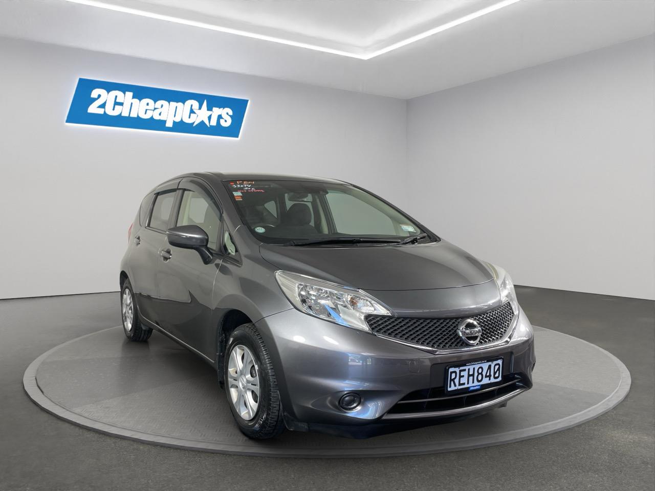 2015 Nissan Note X Hatchback LOW KM + AUTO LIGHTS + PUSH START