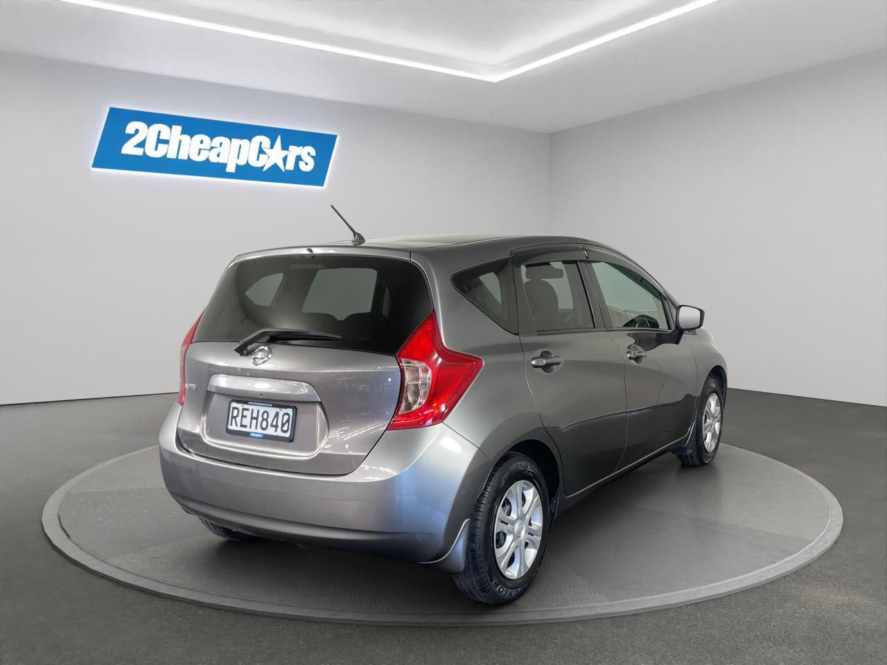 2015 Nissan Note X Hatchback LOW KM + AUTO LIGHTS + PUSH START
