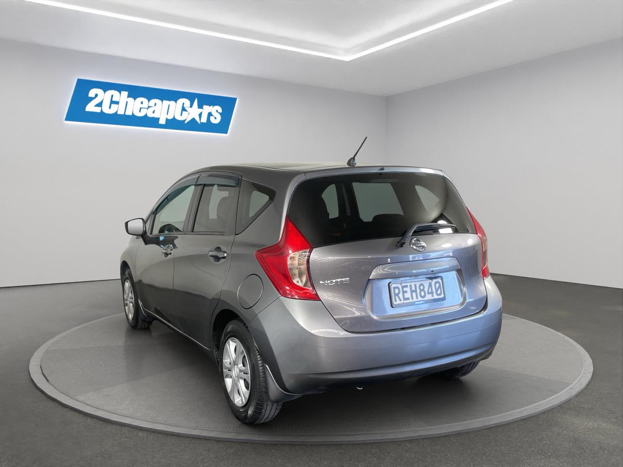 2015 Nissan Note X Hatchback LOW KM + AUTO LIGHTS + PUSH START