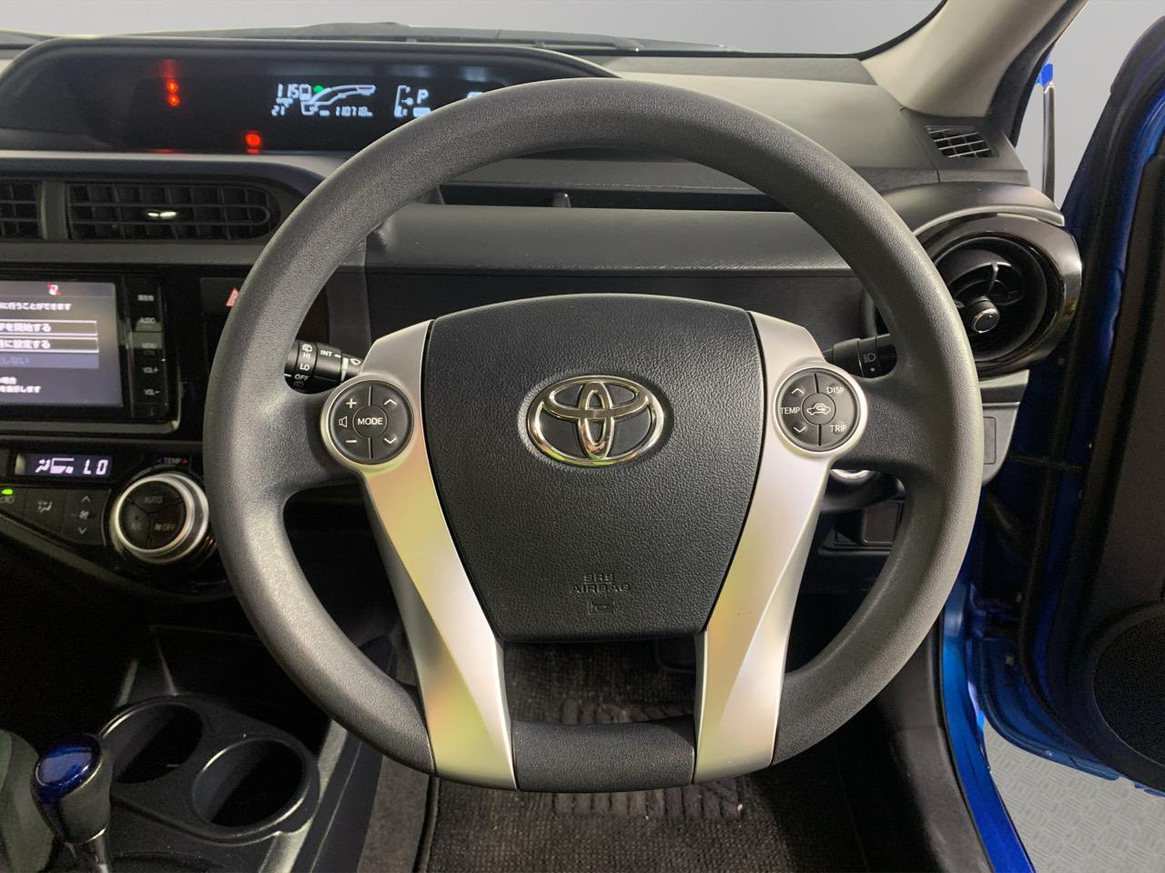 2015 Toyota Aqua Facelift Model S Hatchback HEATED SEATS + PUSH BUTTON START