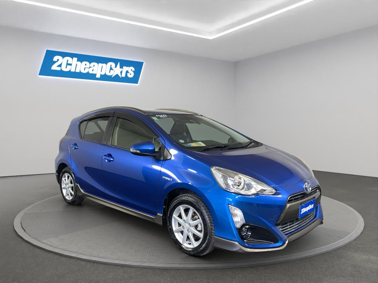 2016 Toyota Aqua X-URBAN Hatchback PUSH BUTTON START + AUTO LIGHTS + REVERSING CAMERA