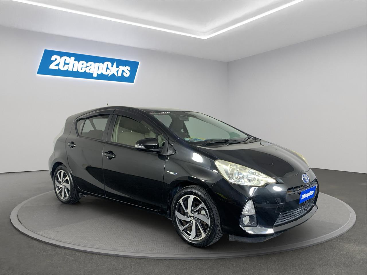 2012 Toyota Aqua G Hatchback PUSH BUTTON START + AUTO LIGHTS + REVERSING CAMERA