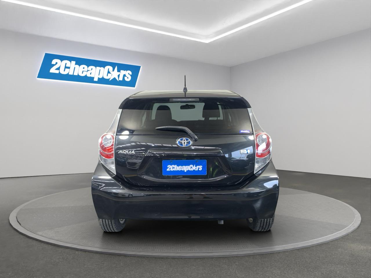 2012 Toyota Aqua G Hatchback PUSH BUTTON START + AUTO LIGHTS + REVERSING CAMERA