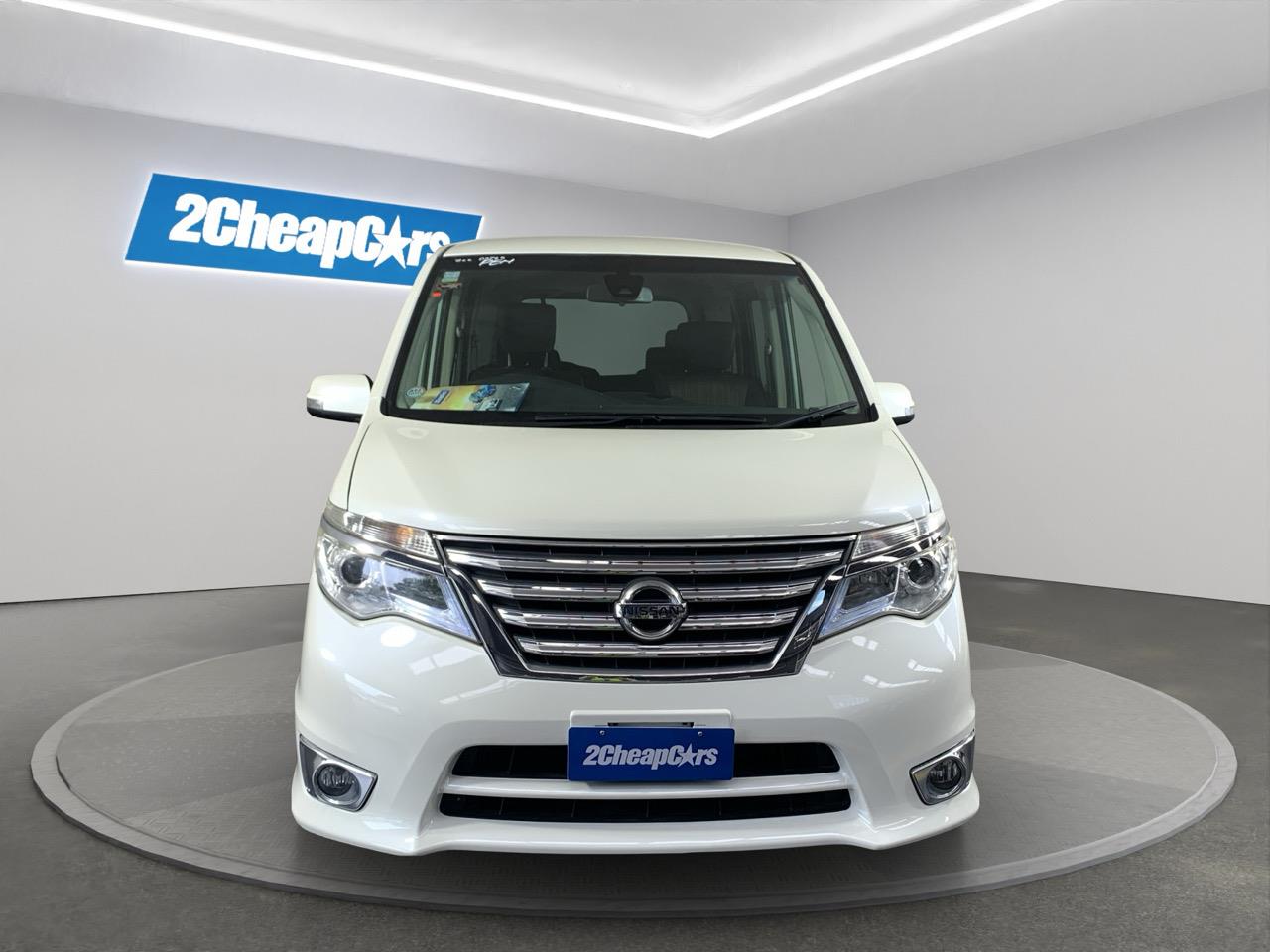 2014 Nissan Serena Hybrid Highway Star People Mover CRUISE CONTROL + POWER SLIDING DOOR + AUTO LIGHTS 