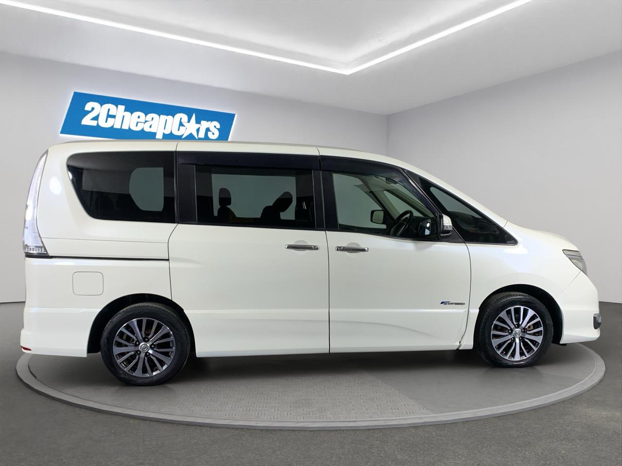 2014 Nissan Serena Hybrid Highway Star People Mover CRUISE CONTROL + POWER SLIDING DOOR + AUTO LIGHTS 