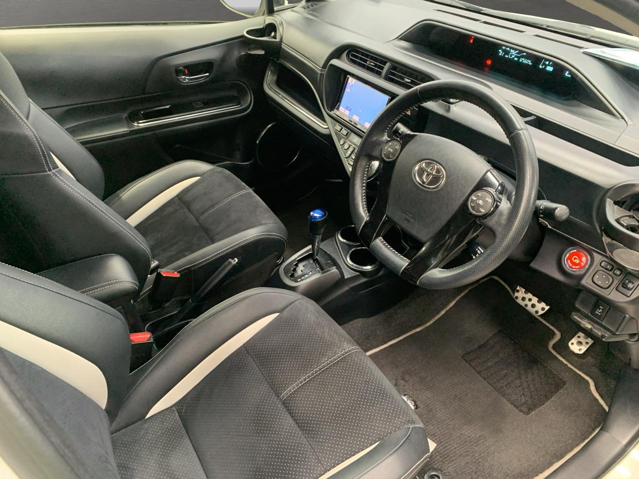 2014 Toyota Aqua Hybrid Gs Hatchback CRUISE CONTROL + HEATED SEATS + REVERSING CAMERA