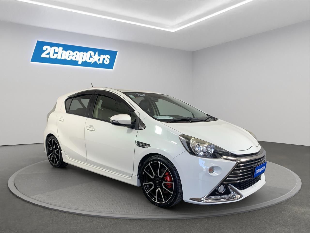 2014 Toyota Aqua Hybrid Gs Hatchback CRUISE CONTROL + HEATED SEATS + REVERSING CAMERA