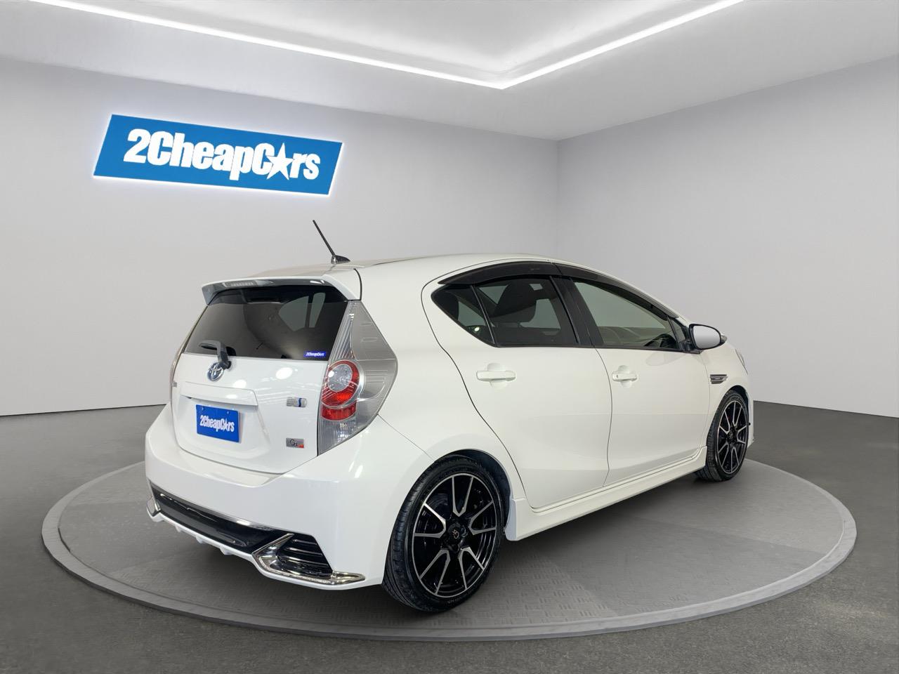 2014 Toyota Aqua Hybrid Gs Hatchback CRUISE CONTROL + HEATED SEATS + REVERSING CAMERA