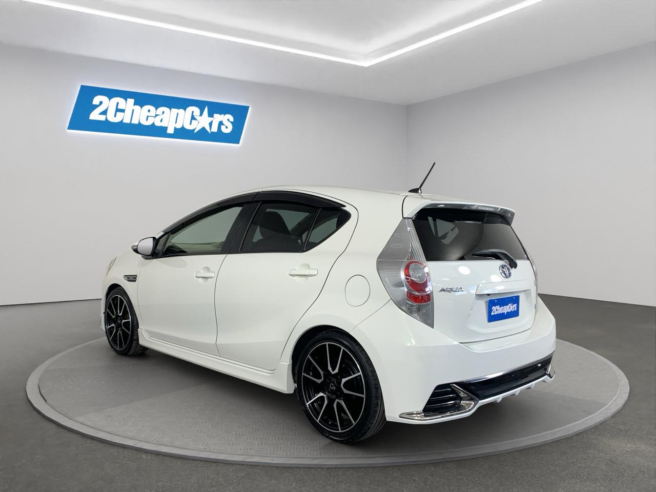 2014 Toyota Aqua Hybrid Gs Hatchback CRUISE CONTROL + HEATED SEATS + REVERSING CAMERA