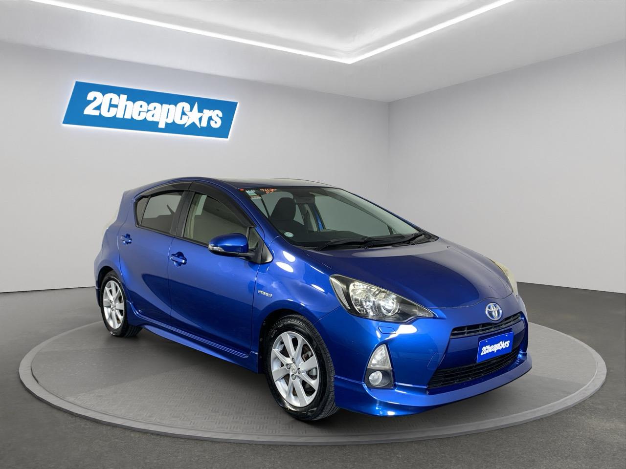 2013 Toyota Aqua S AERO Hatchback PUSH SRART + REVESING CAMERA + AUTO LIGHTS