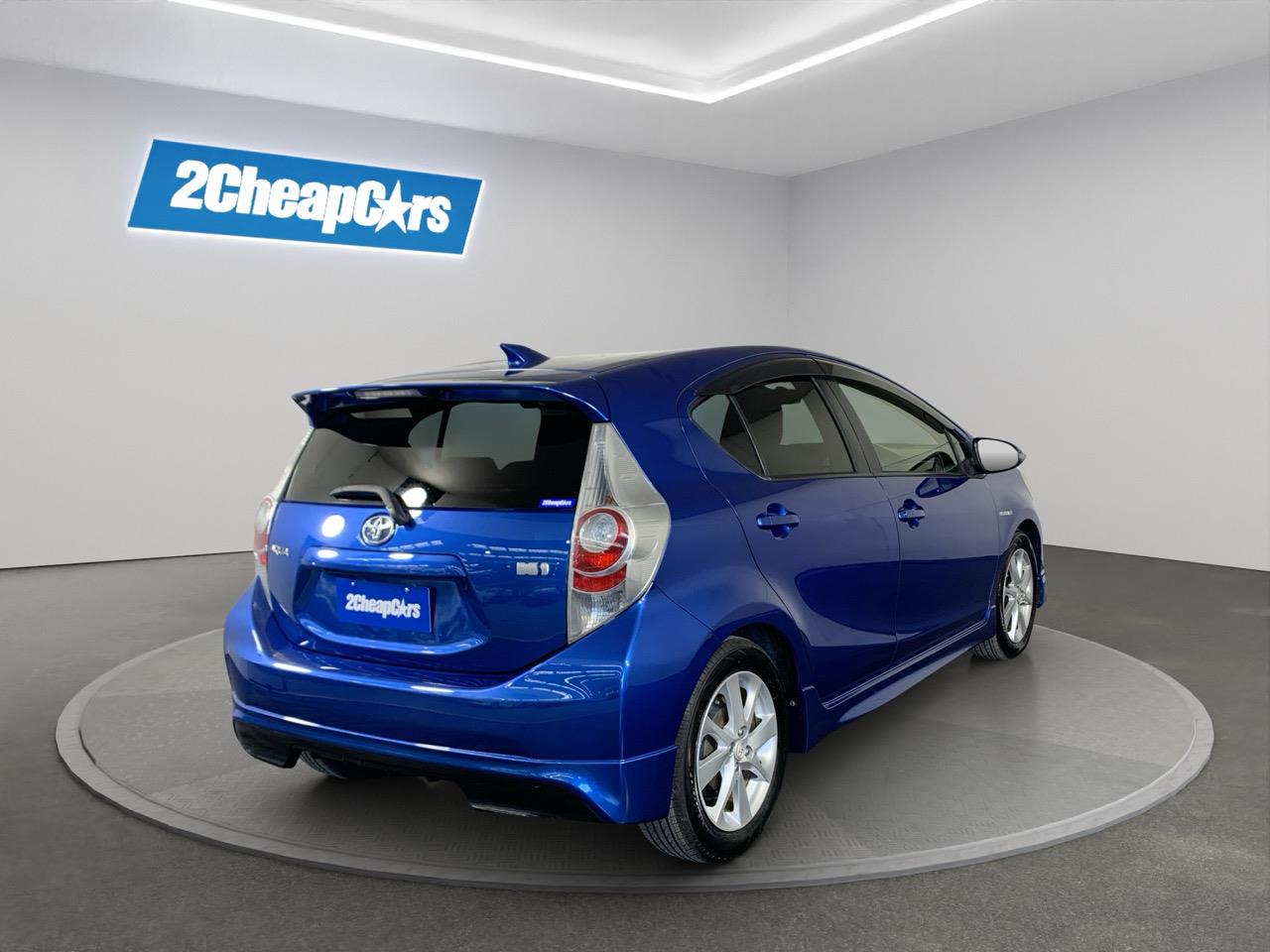 2013 Toyota Aqua S AERO Hatchback PUSH SRART + REVESING CAMERA + AUTO LIGHTS