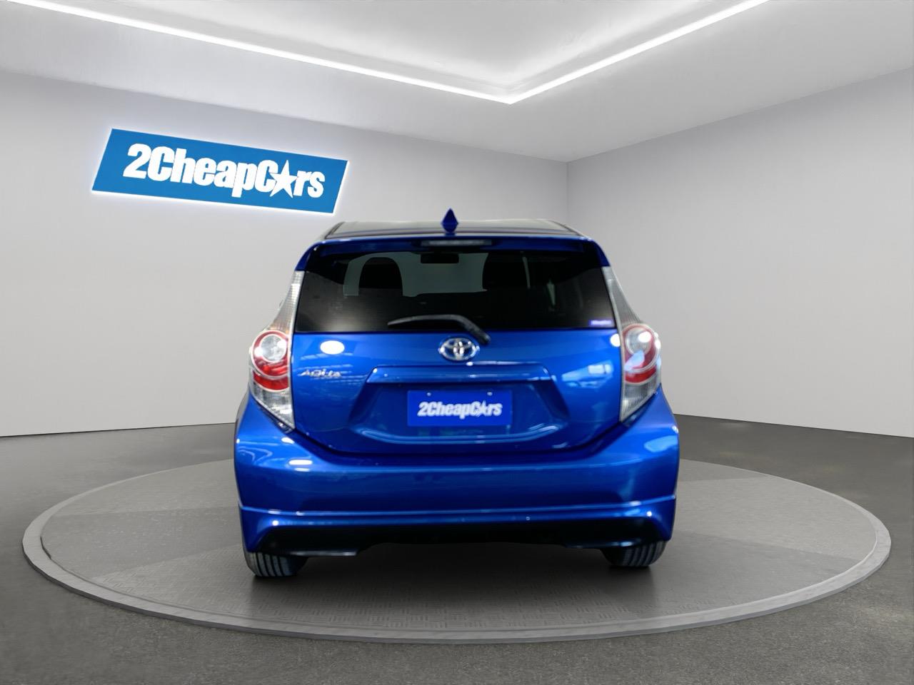 2013 Toyota Aqua S AERO Hatchback PUSH SRART + REVESING CAMERA + AUTO LIGHTS