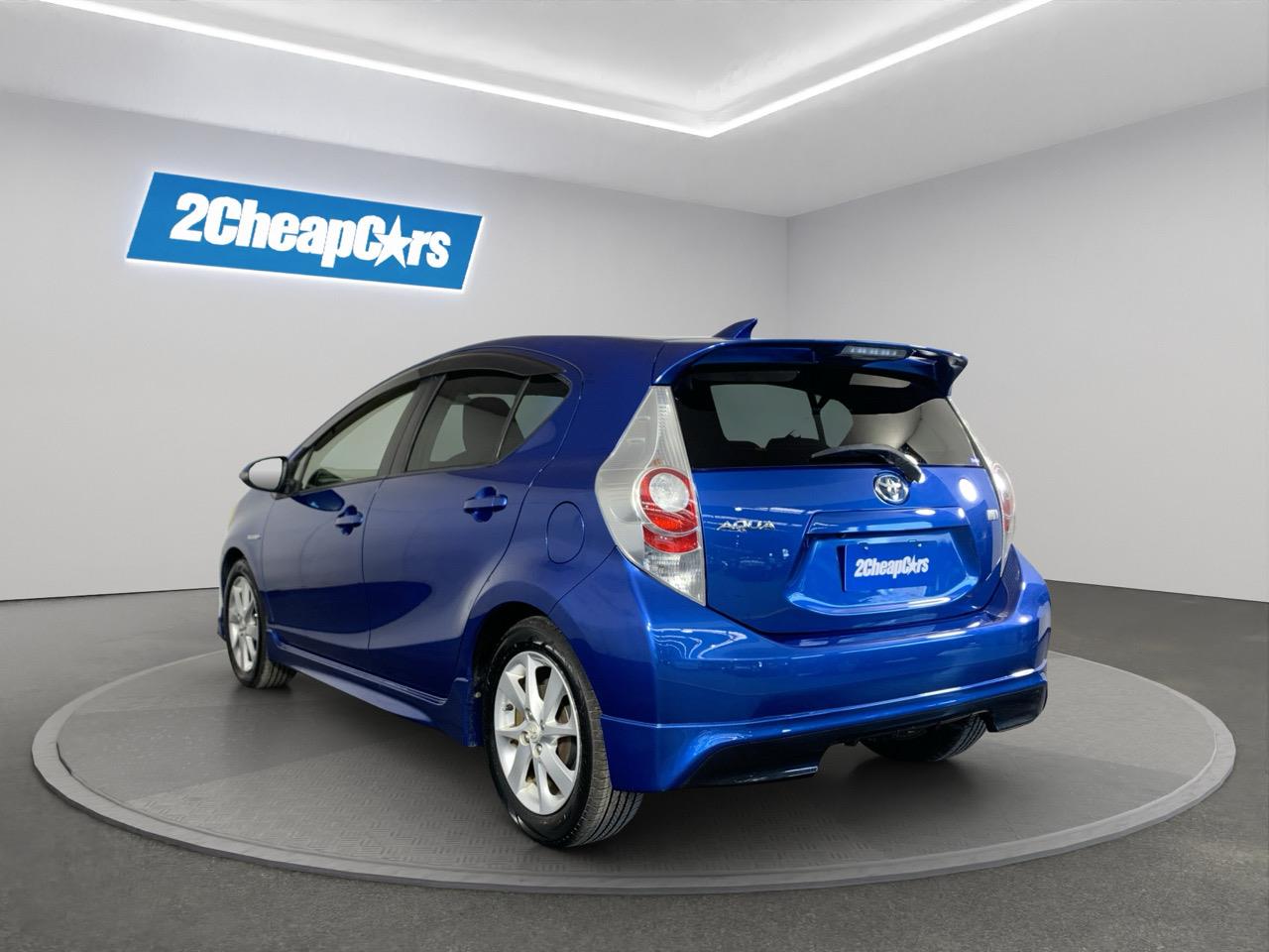 2013 Toyota Aqua S AERO Hatchback PUSH SRART + REVESING CAMERA + AUTO LIGHTS