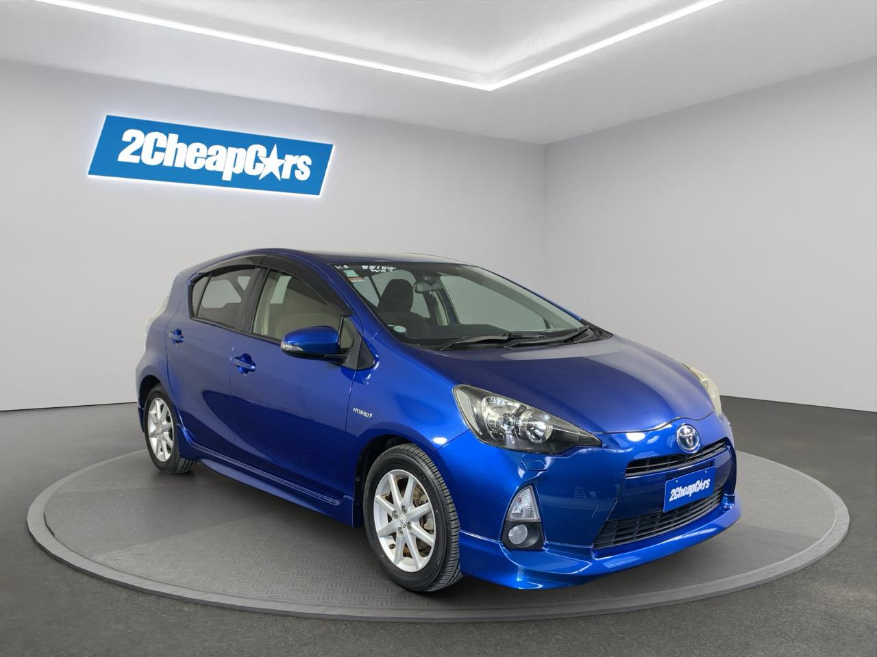 2012 Toyota Aqua S AERO Hatchback PUSH BUTTON START + AUTO LIGHTS