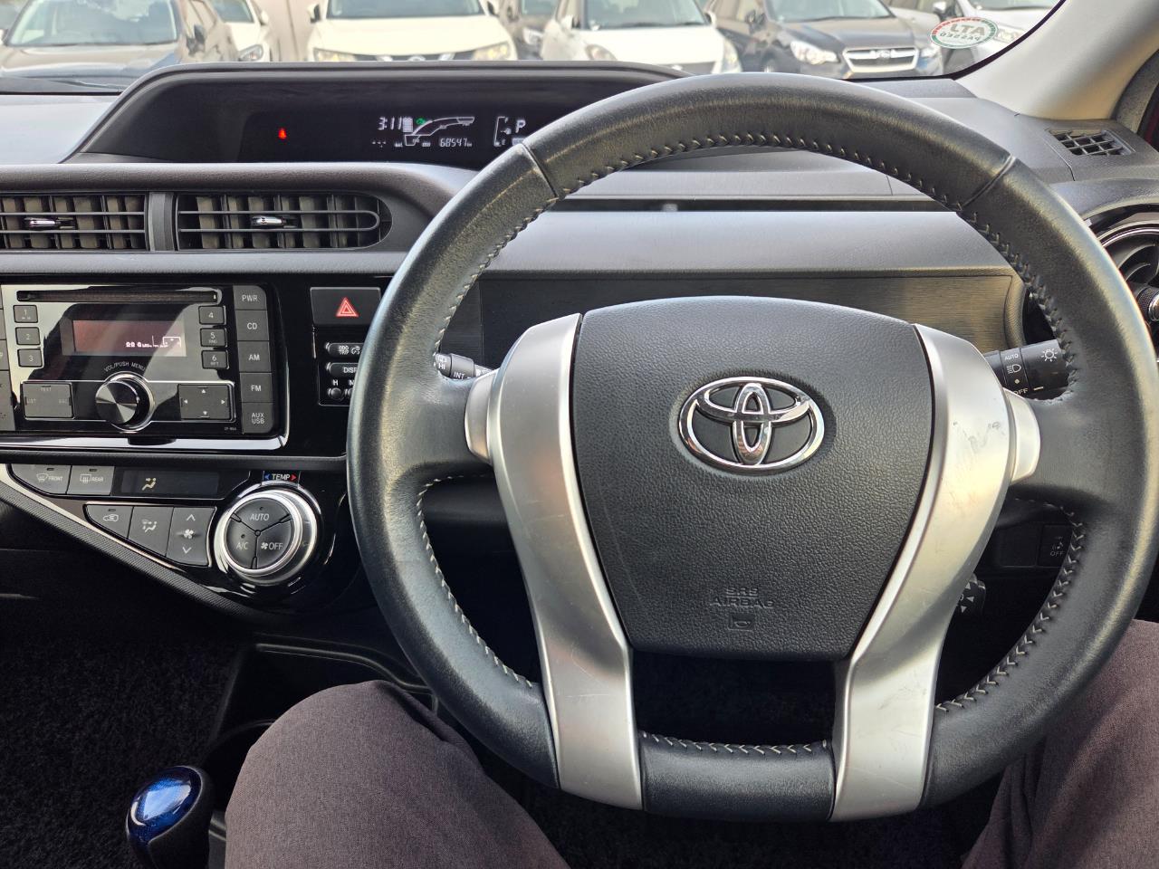 2015 Toyota Aqua Facelift Model S Hatchback PARKING SENSORS  + CRUISE CONTROL + AUTO LIGHTS