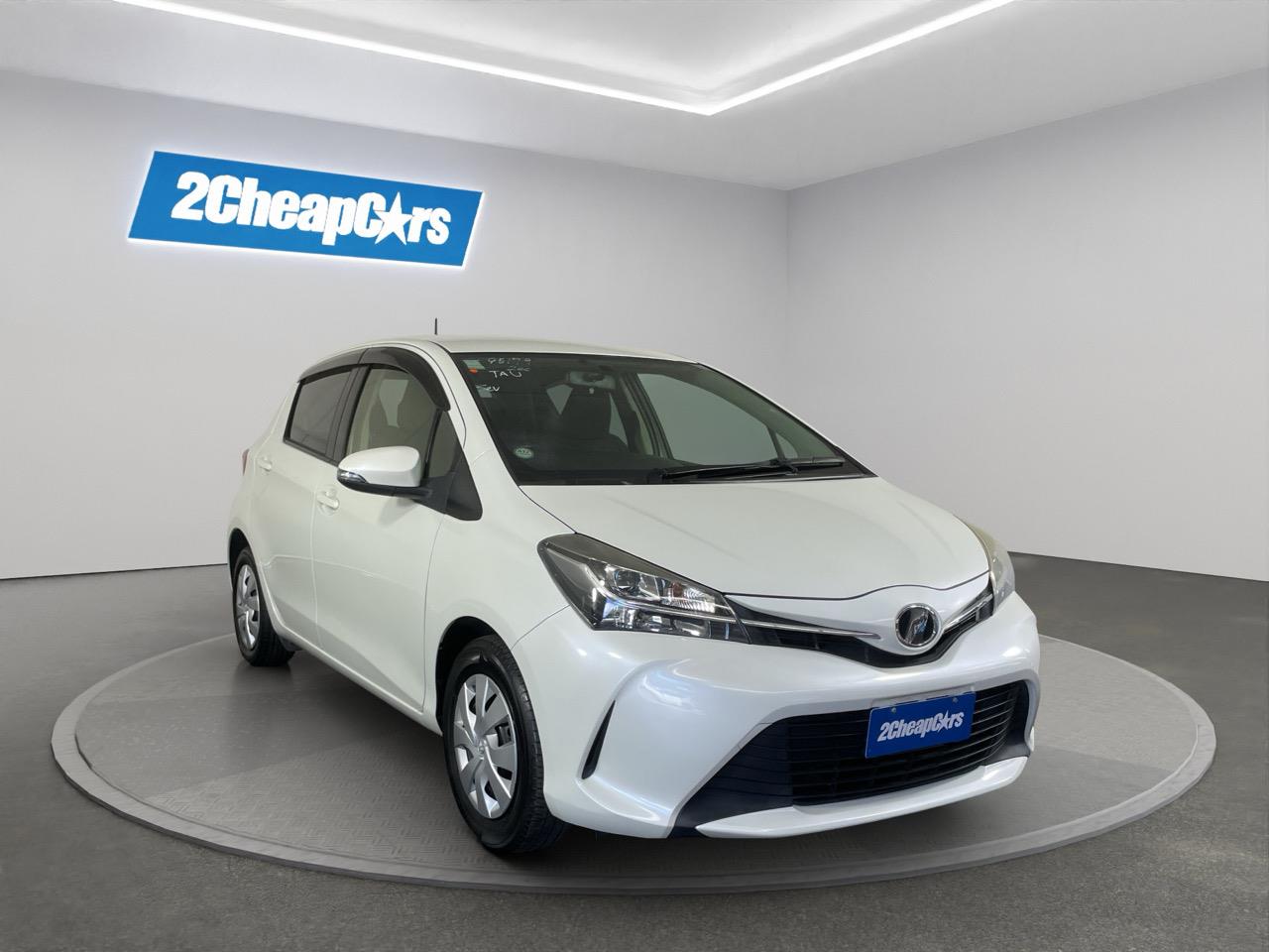 2015 Toyota Vitz Yaris F Hatchback LOW KM + REVERSING CAMERA + PUSH START