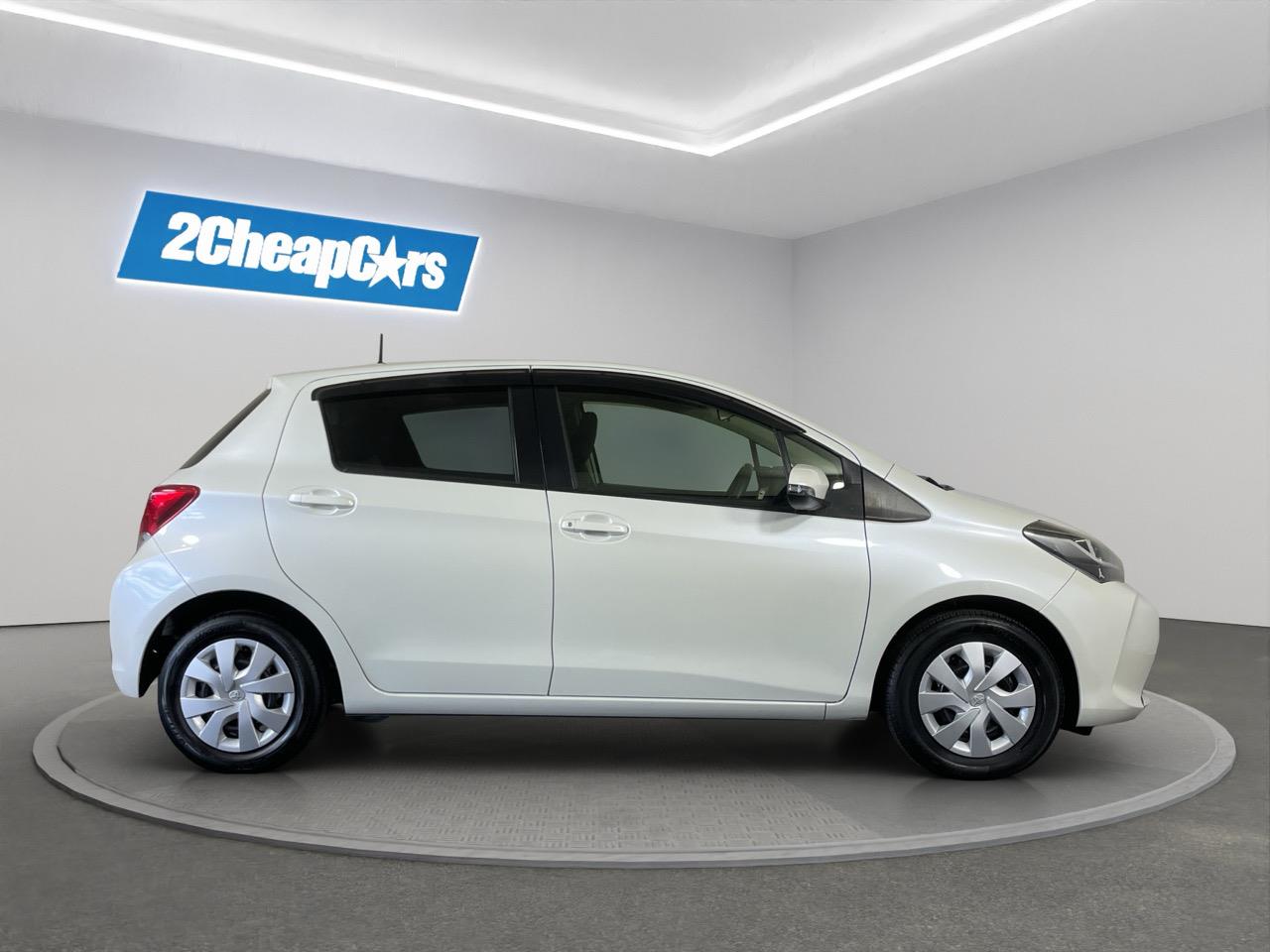 2015 Toyota Vitz Yaris F Hatchback LOW KM + REVERSING CAMERA + PUSH START