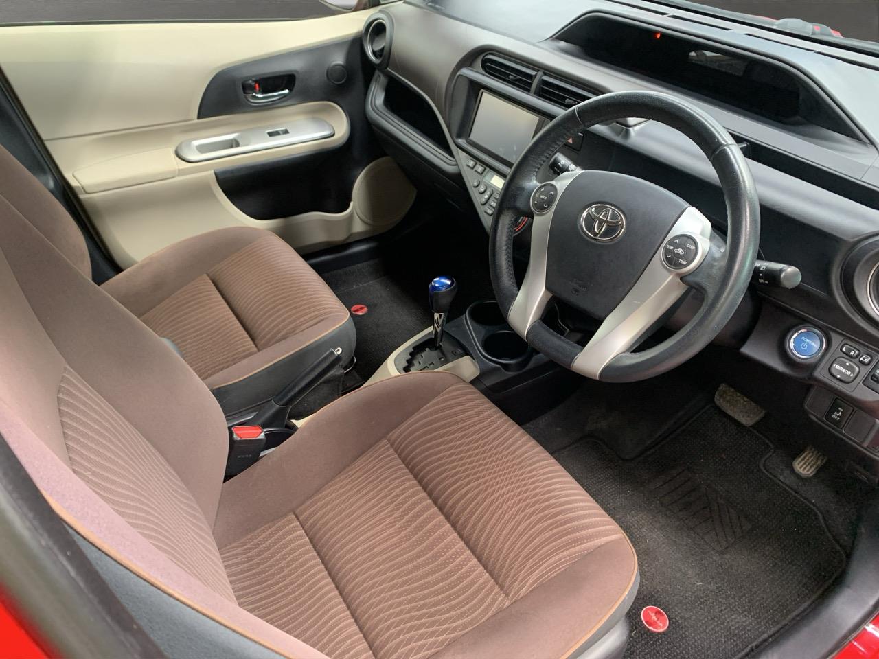 2012 Toyota Aqua S Hatchback REVERSING CAMERA + PUSH BUTTON START + AUTO LIGHTS