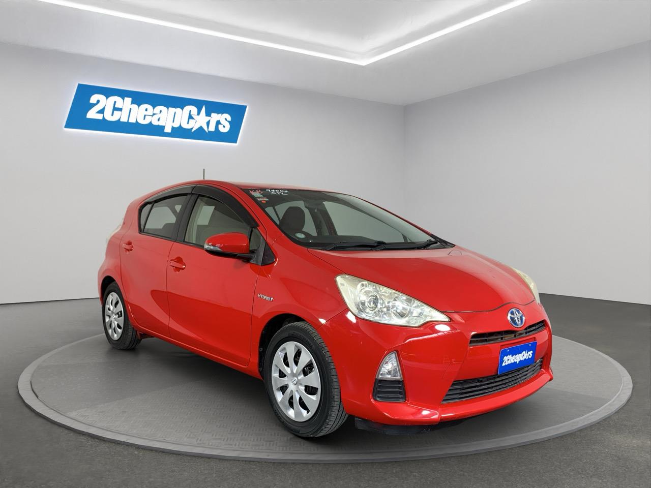 2012 Toyota Aqua S Hatchback REVERSING CAMERA + PUSH BUTTON START + AUTO LIGHTS